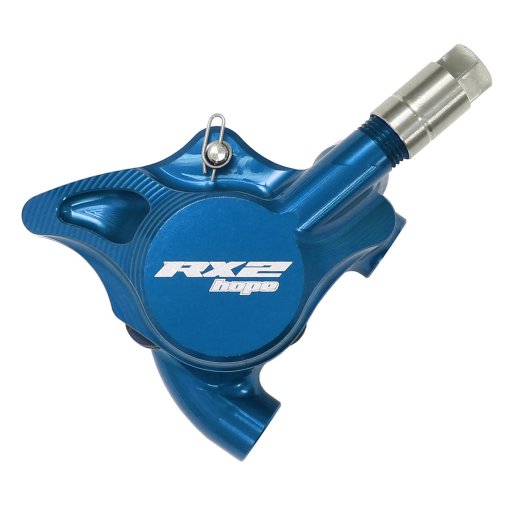 Foto de Hope Pinza de freno RX2 | Flat Mount | DOT - azul