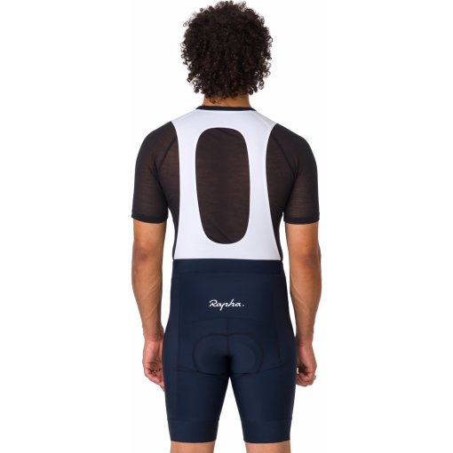 Rapha Core Bib Shorts Men - dark navy/white | BIKE24