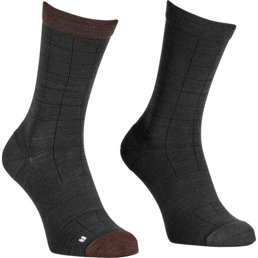 Productfoto van Ortovox MTB Mid Light Sokken Heren - black raven