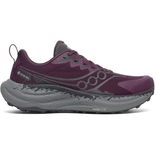 Photo produit de Saucony Ride TR3 GTX Chaussures running pour femmes - eggplant/ebony