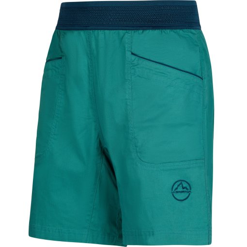 Foto de La Sportiva Pantalones Cortos Mujer - Onyx - Lagoon/Storm Blue