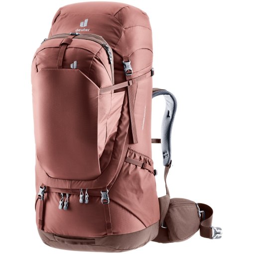 Foto de Deuter Mochila de Viaje Mujer - Voyager 60+10 SL - caspia-raisin