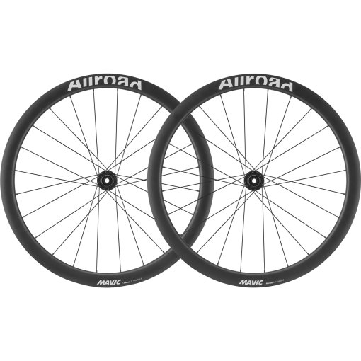 Photo produit de Mavic Paire de Roues - Allroad S Carbon UST - 28&quot; | Hookless | Centerlock - 12x100mm | 12x142mm - Micro Spline