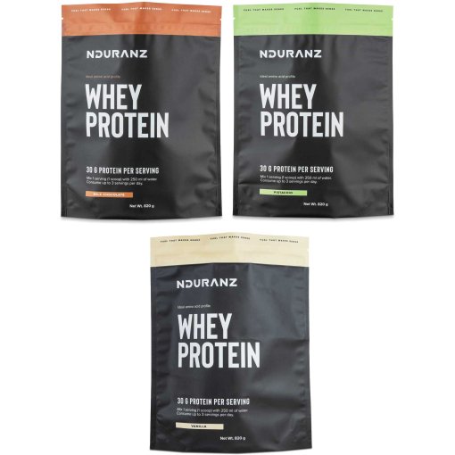 Foto de NDURANZ Bebida de Proteína en Polvo - Whey Protein - 820g