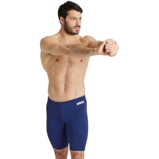 Immagine prodotto da arena Performance Solid Team Costume da bagno da uomo - Navy/Bianco