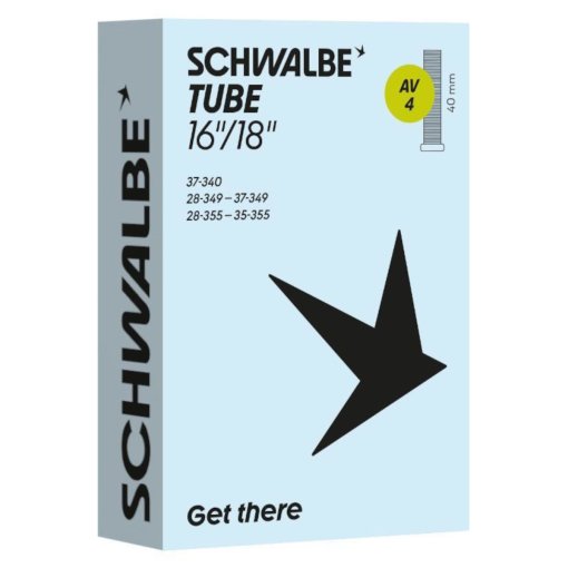 Productfoto van Schwalbe Binnenband - Nr. 4 | 16&quot;/18&quot; - 28/37-340/355 | AV 40mm