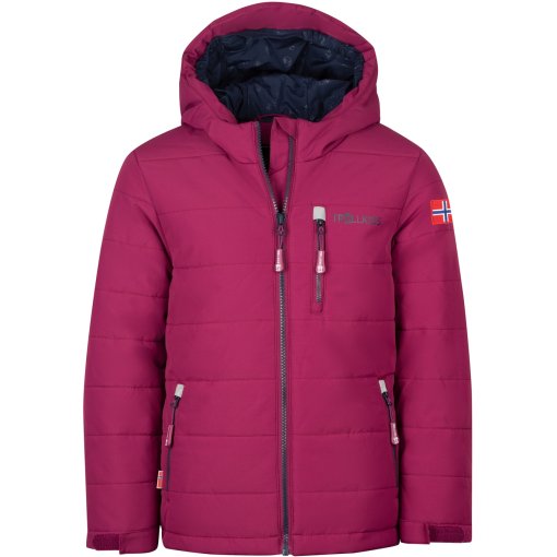 Foto de Trollkids Chaqueta Esquí Niño - Hemsedal XT - Plum/Navy