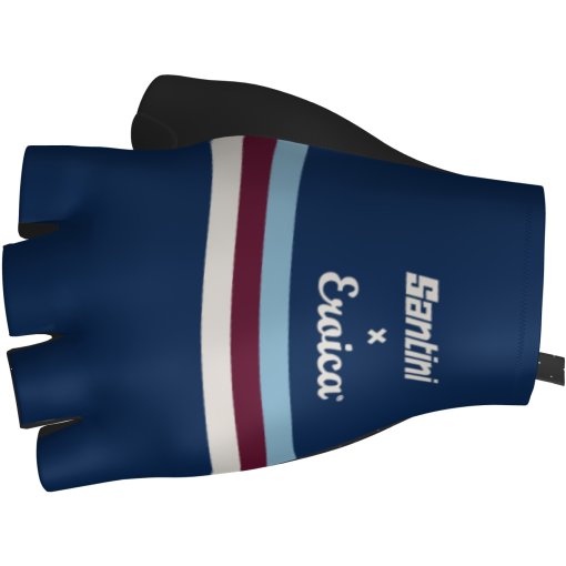 Photo produit de Santini Eroica Timo Cycling Gants courts ER367CLTIMO - navy NY