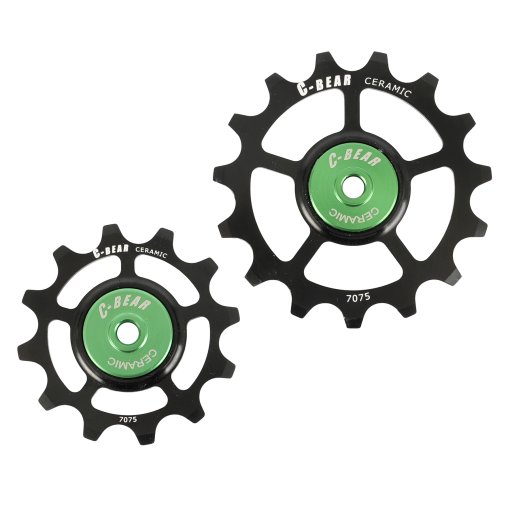 Immagine prodotto da C-Bear OCM-X Ruote del Deragliatore a Forcella - Hybrid Ceramic - Shimano Dura Ace 12 velocità - R9250