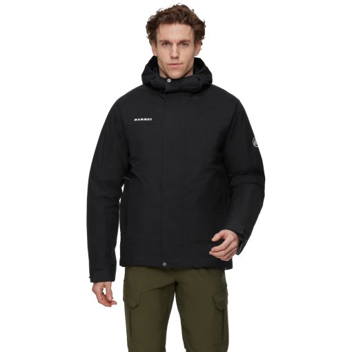 Foto de Mammut Chaqueta Térmica con Capucha Hombre - Treeline Hardshell - negro