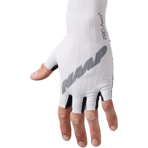 Road Pro Aero Mitt gants courts - white