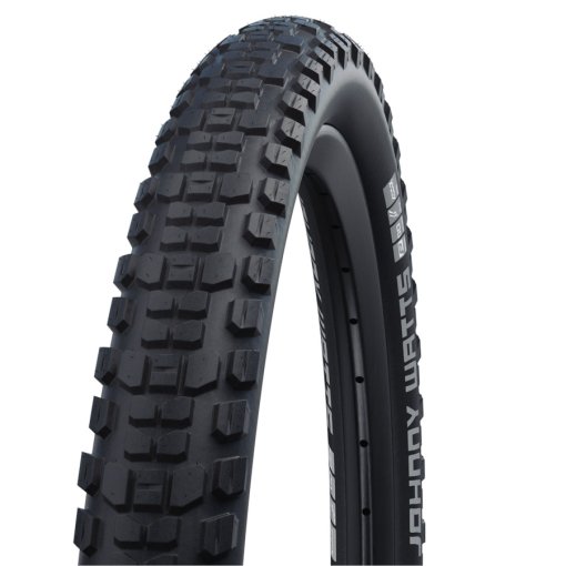 Photo produit de Schwalbe Pneu à tringle rigide - Johnny Watts - Performance | Addix | DD - Race Guard | ECE-R75 - 29x2.60&quot; | Black Reflex