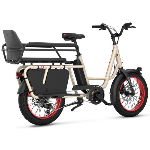 Picture of Benno Bikes REMIDEMI 9D XL Performance - 20&quot; Electric Cargo Bike incl. Family Pack - 2026 - chai latte grey