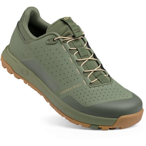 Foto de Crankbrothers Zapatillas MTB - Mallet Trail Speed Lace - green/sand/gum