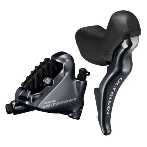 Immagine prodotto da Shimano Freno a Disco Idraulico - Ultegra ST-R8025 + BR-R8070 - Flat Mount - 11 Velocità - Set Posteriore