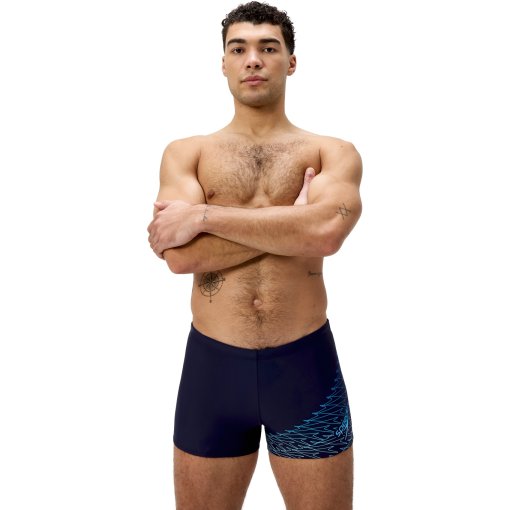 Produktbild von Speedo Medley Logo Aquashort Herren - navy/sugar blue