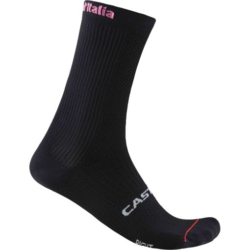 Photo produit de Castelli Giro d&#039;Italia #Giro Logo 18 Chaussettes - black 010
