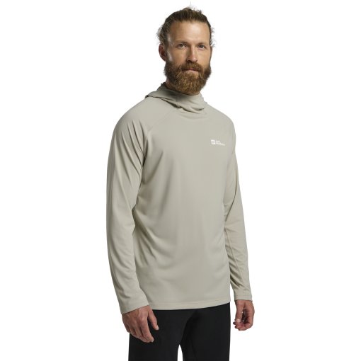 Foto de Jack Wolfskin Sudadera con Capucha Hombre - Prelight Swift - seal