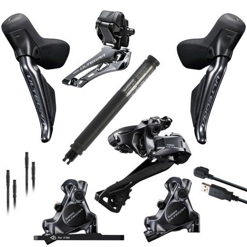 Produktbild von Shimano Ultegra Di2 R8100 Upgrade Kit - 2x12-fach
