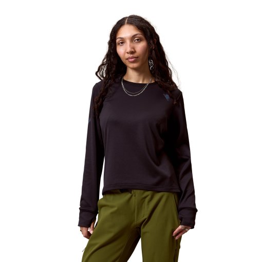 Photo produit de Endura AllTrack Rout Couche intermédiaire en polaire pour femmes - black