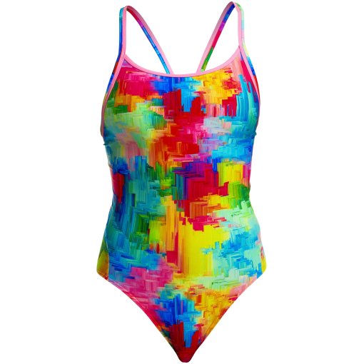 Photo produit de Funkita Diamond Back Eco Maillot de bain une pièce pour femmes - Falling Colours