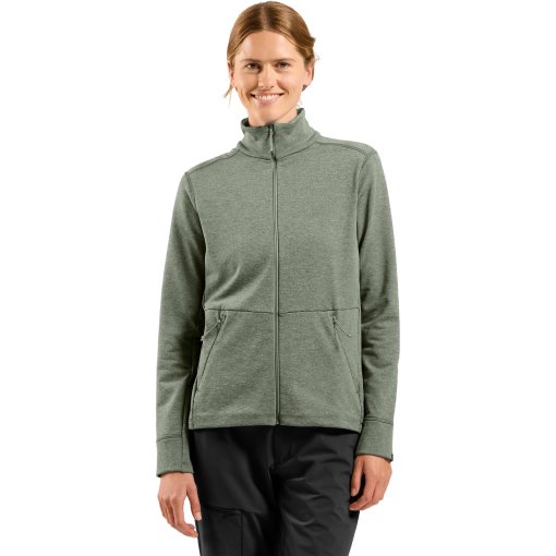 Foto de Odlo Chaqueta Polar Mujer - Essentials Grid Fleece  Multisport - shadow melange