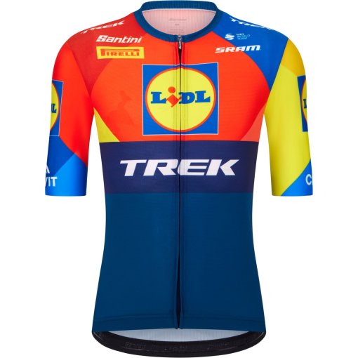 Immagine prodotto da Santini Maglia a Maniche Corte Uomo - Team Lidl-Trek 2025 Replica S/S RE94175C25LT - print