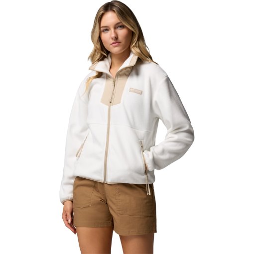Produktbild von Columbia Sequoia Grove Full Zip Fleecejacke Damen - Sea Salt/Ancient Fossil