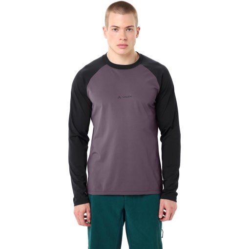Photo produit de Vaude T-Shirt Manches Longues Homme - Loamer - purple ash