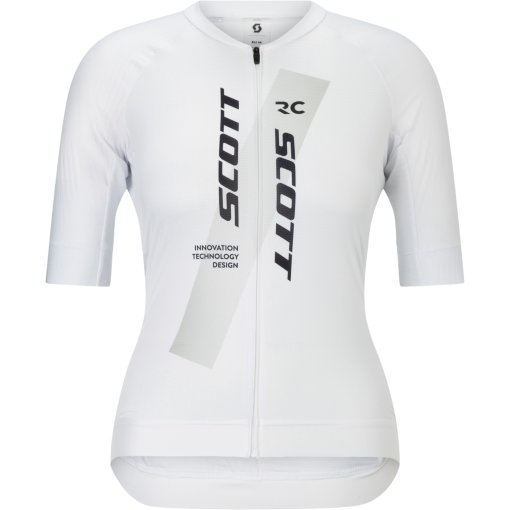 Kuva tuotteesta SCOTT RC Pro Lyhythihainen paita naisille - white/spray grey