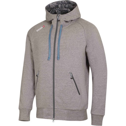 Foto de Ocún Chaqueta con Capucha Hombre - Hoodie Zipper - grey paloma/excalibur