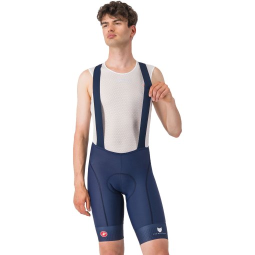 Foto de Castelli Culotte Corto con Tirantes Ciclismo Hombre - Wolfpack Classic - belgian blue 424