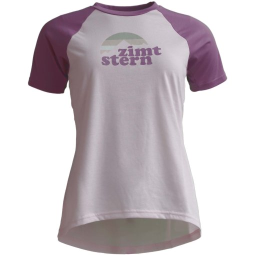 Photo produit de Zimtstern T-Shirt Manches Courtes Femme - Sunsetz - Lilac/Berry