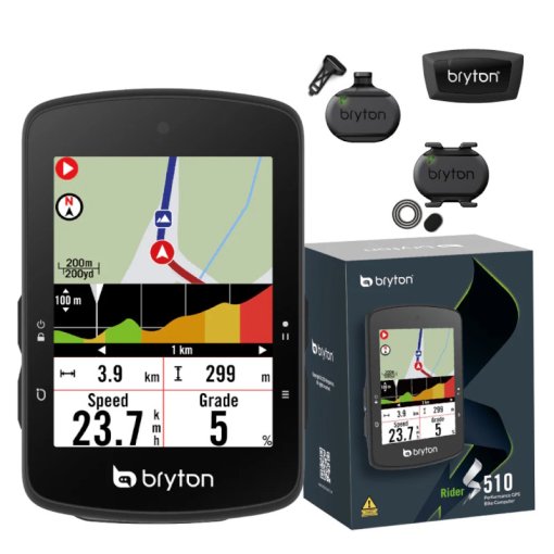 Produktbild von Bryton Rider S510 T GPS Fahrradcomputer