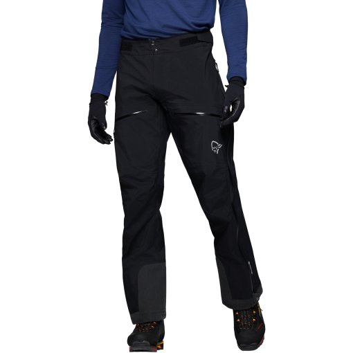 Foto de Norrona Pantalones Hombre - trollveggen Gore-Tex Pro light - Caviar Black