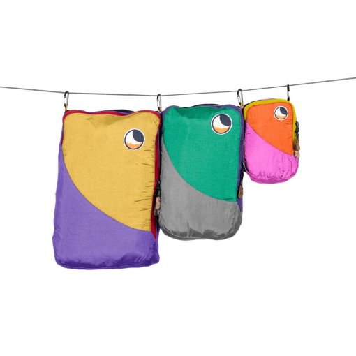 Produktbild von Ticket To The Moon Travel Cube Packtaschen Set inkl. 6 Karabiner - Unique Edition