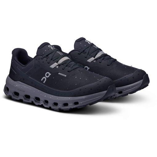 Photo produit de On Chaussures Trail Running Homme - Cloudvista 2 Waterproof - Black | Eclipse