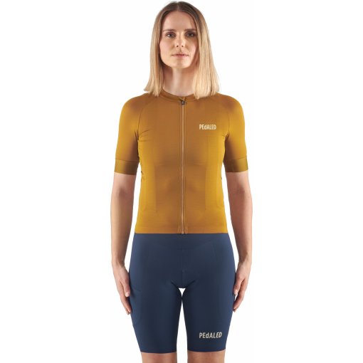 Produktbild von PEdALED E. Lightweight Kurzarmtrikot Damen - Mustard