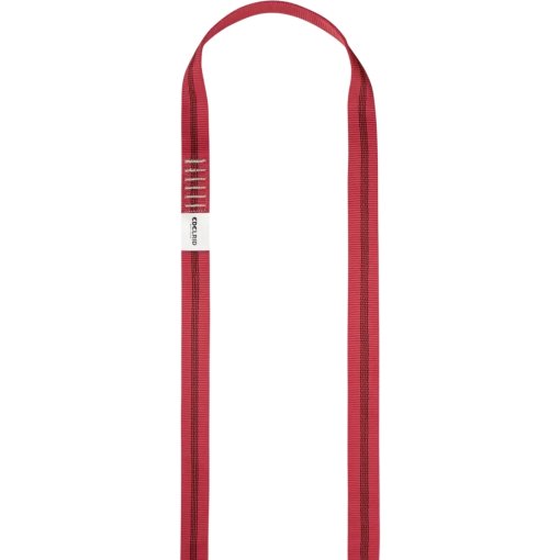 Photo produit de Edelrid X-Tube 25 mm Boucle NFC Sangle - 60 cm - red