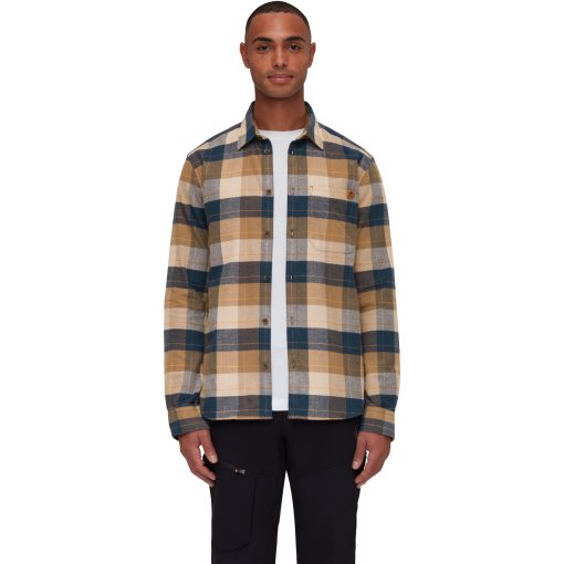 Foto de Mammut Camisa de Franela Hombre - Trovat 1015-01350 - marine-savannah