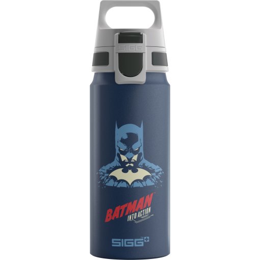 Produktbild von SIGG WMB Trinkflasche für Kinder 0.6L - Batman - Into Action Blue