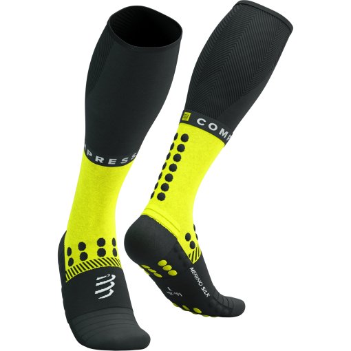 Immagine prodotto da Compressport Calze a Compressione - Full Winter Run - black/safe yellow