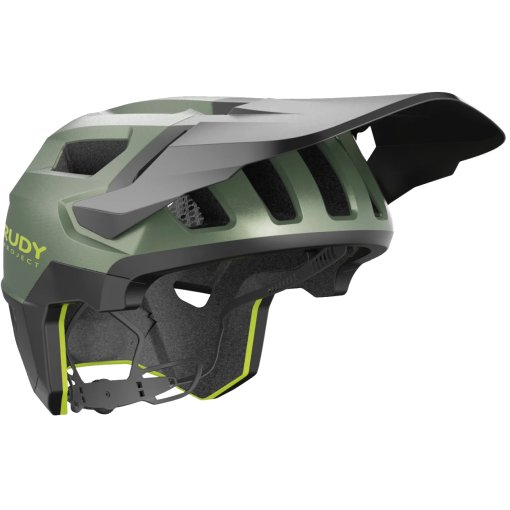 Photo produit de Rudy Project Terraform Casque - Metal Olive/Black/Acid Green - Matte