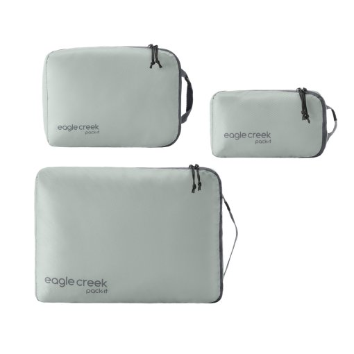 Produktbild von Eagle Creek Pack-It™ Isolate Cube Set XS/S/M - Packtasche - storm grey