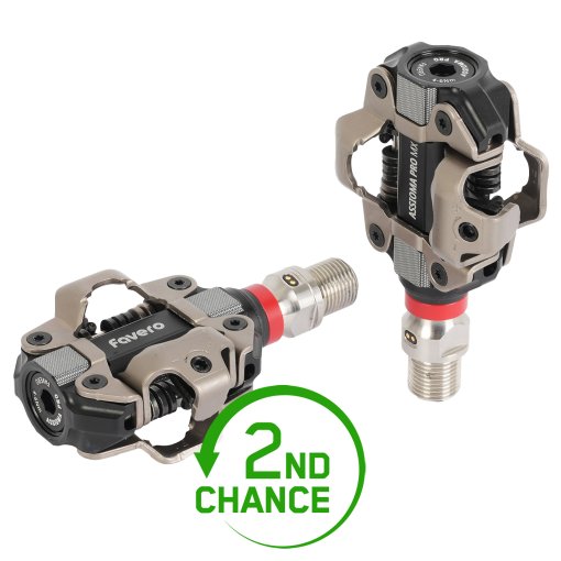 Photo produit de Favero Powermeter Pédales - Assioma PRO MX-2 - noir - sans accessoires - Second Choix