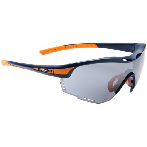 Foto de Swiss Eye Gafas - Novena Re+ - Dark Blue Matt/Orange - Smoke FM | Orange | Clear | 14563