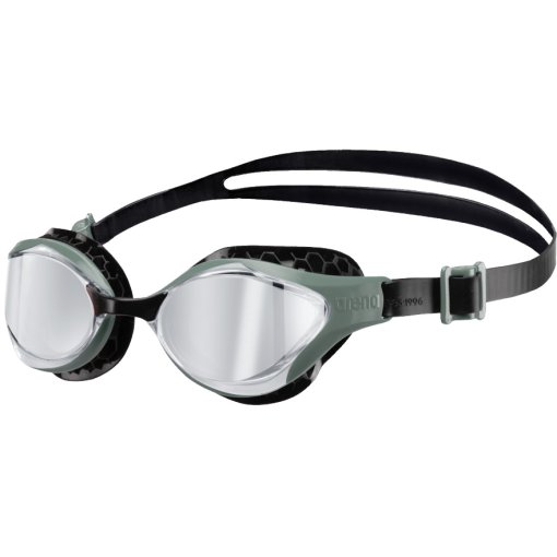 Produktbild von arena Air Bold Swipe Mirror Schwimmbrille - Silver/Dark Olive
