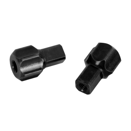 Photo produit de OAK Components Boulon de réglage du levier de frein - Titanium | frenos SRAM compatibles | 2 pièces - noir