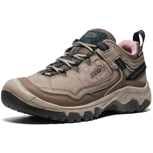 Foto de KEEN Zapatillas Senderismo Mujer - Targhee IV Waterproof - Brindle / Nostalgia Rose