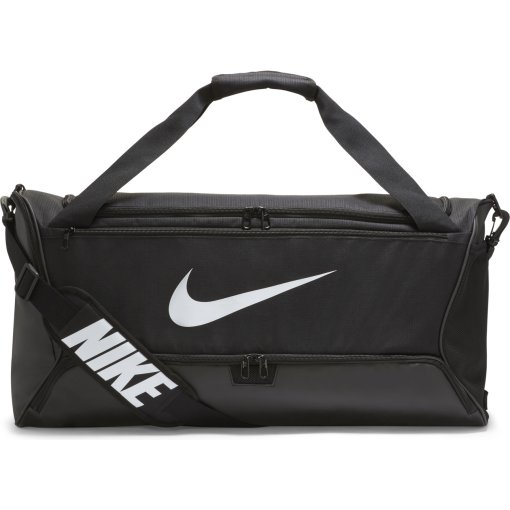 Picture of Nike Brasilia 9.5 Training Duffel Bag 60L (Medium) - black/black/white DH7710-010